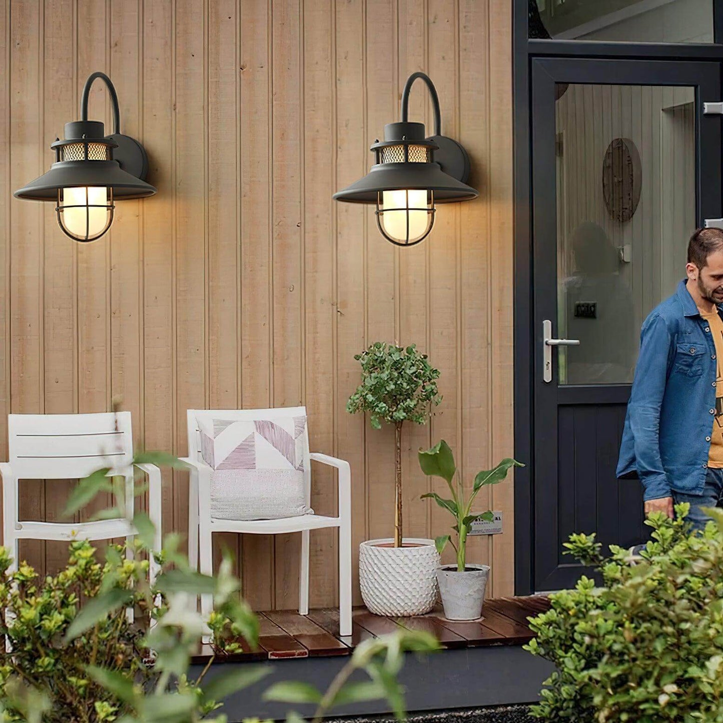 Weatherproof Outdoor Wall Light with Water Resistance