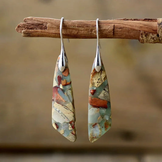 Vintage Style Drop Earrings - Luxivelle