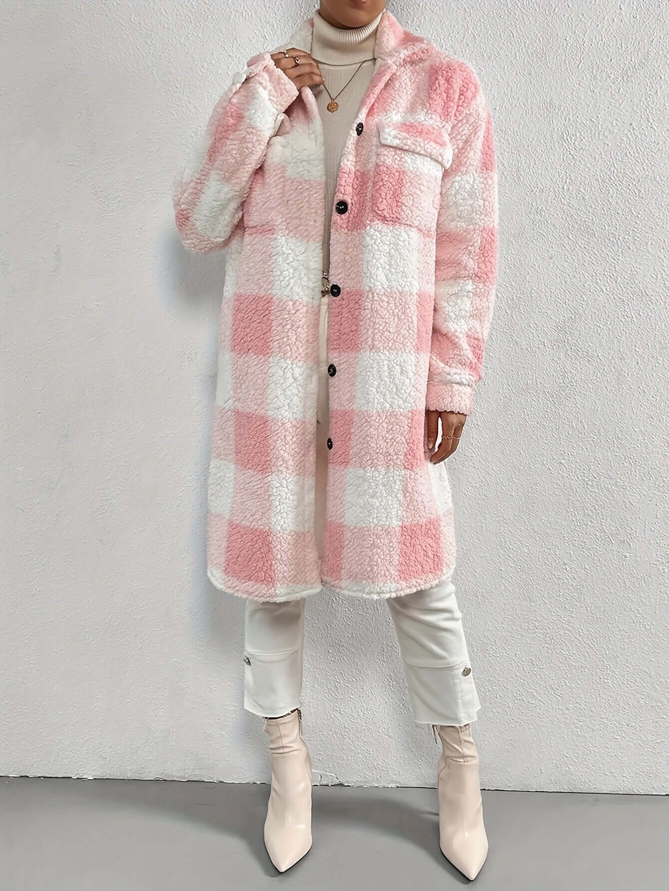 Classic Plaid Winter Jacket