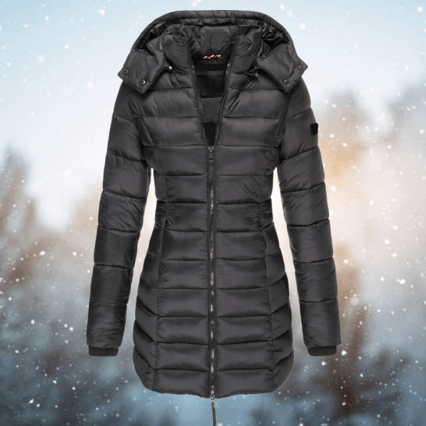 Warm Women's Down Filled Parka Coat