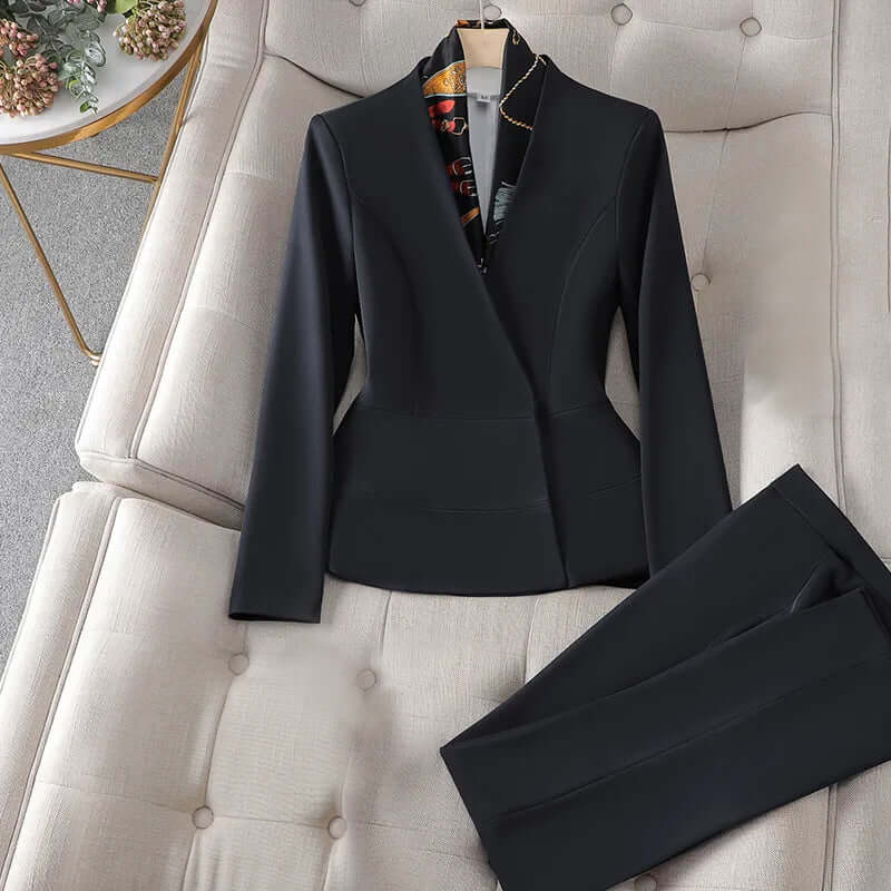 Petite Tailored Business Suit Set