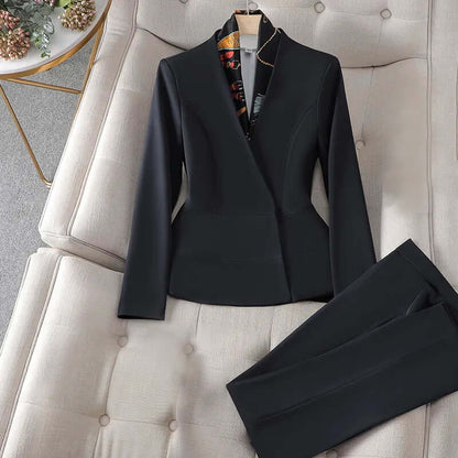 Petite Tailored Business Suit Set