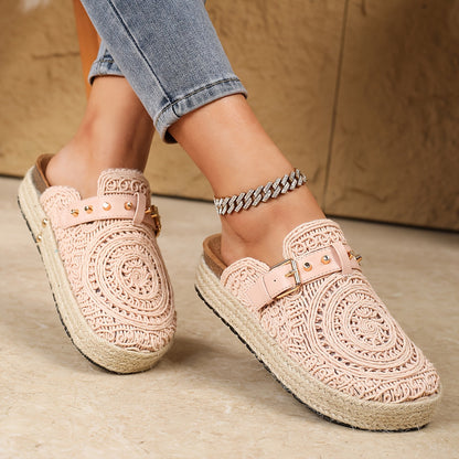 Bohemian Handmade Crochet Slippers