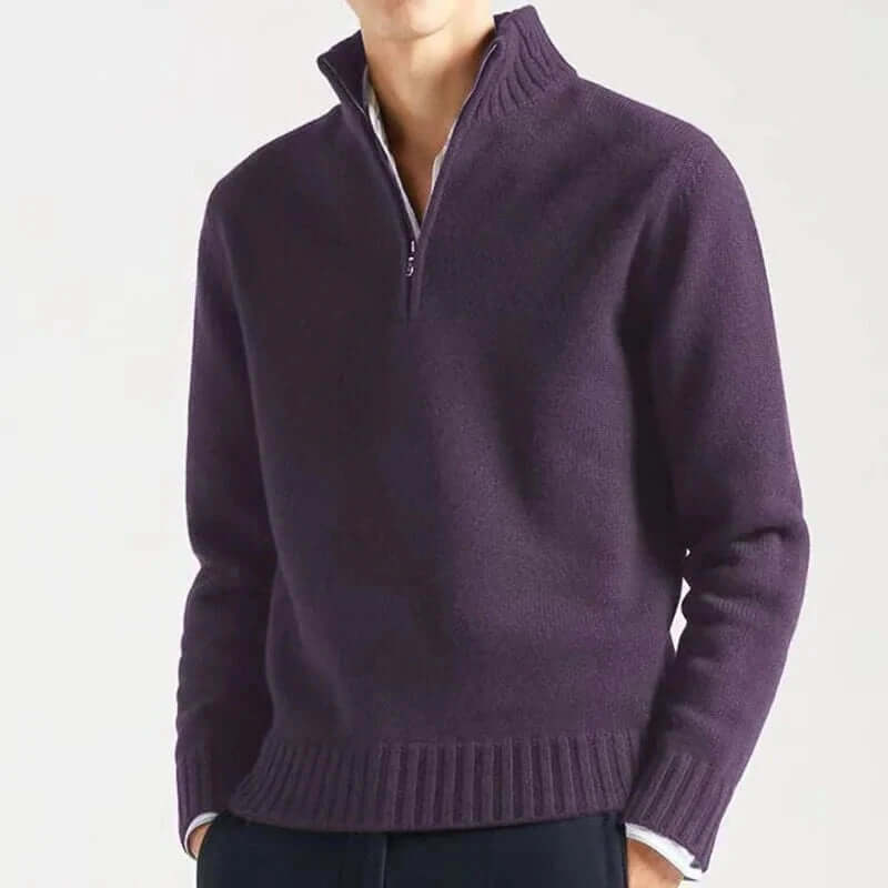 Men's Lightweight Thermal Pullover Sweater