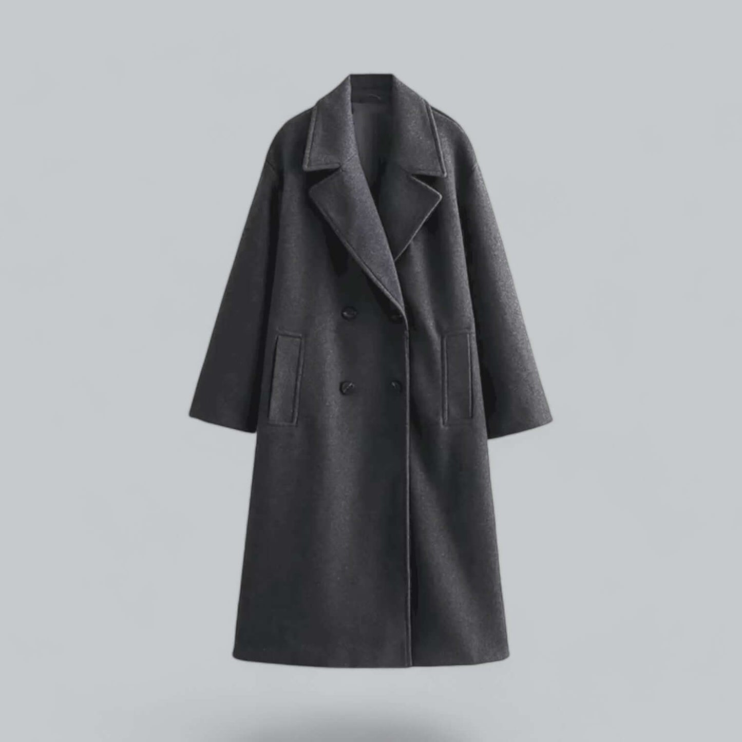 Ladies Large Double Breasted Coat