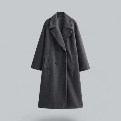 Ladies Large Double Breasted Coat
