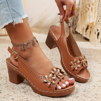 Luxurious High Heel Summer Sandal