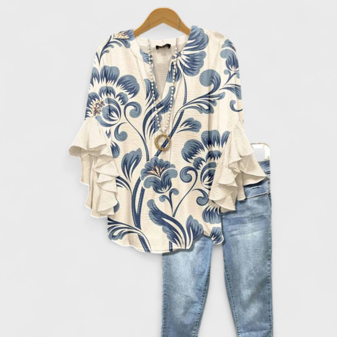 Comfortable Casual Women's Blouse - Luxivelle