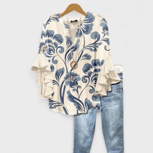 Comfortable Casual Women's Blouse - Luxivelle