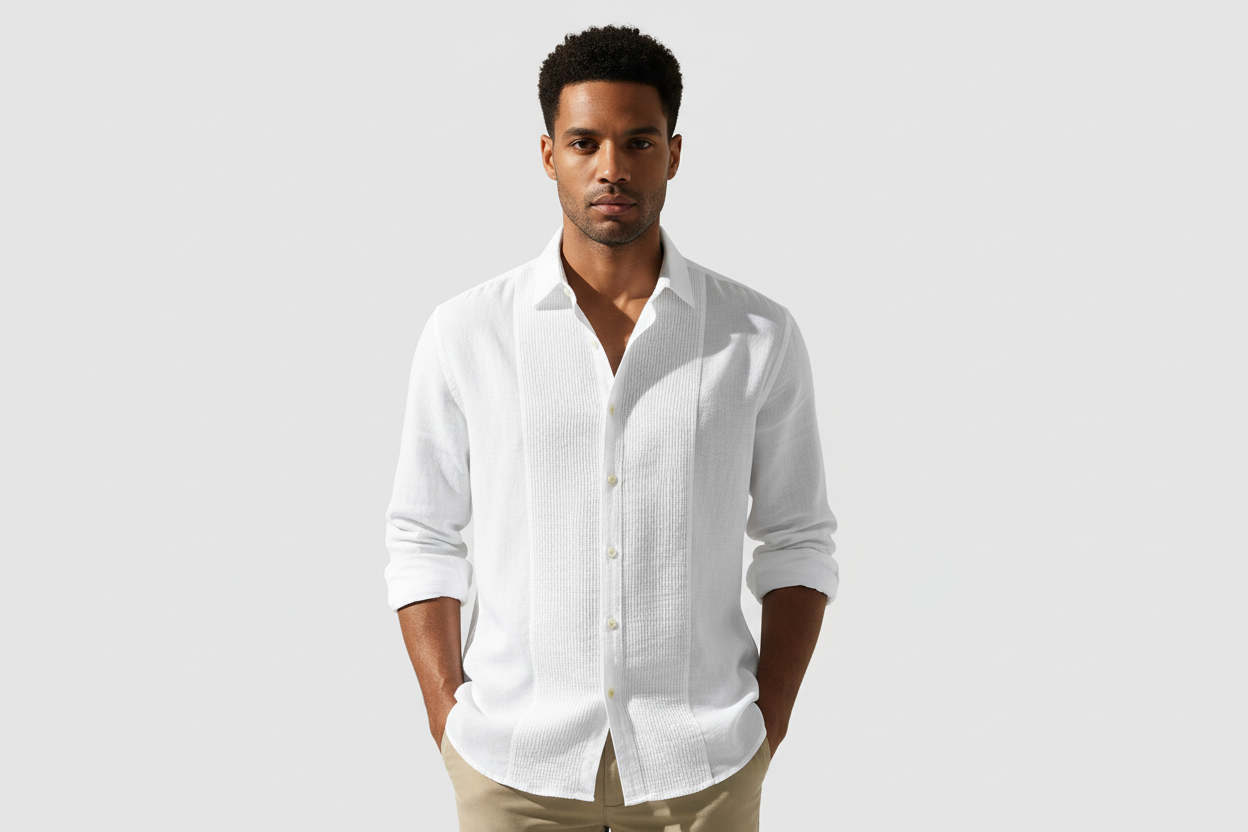 Slim Fit Casual Men's Shirt - Luxivelle