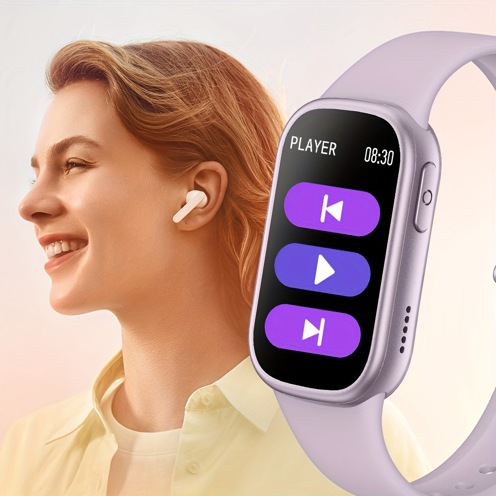 Waterproof Fitness Smartwatch - Long Lasting Activity Tracker