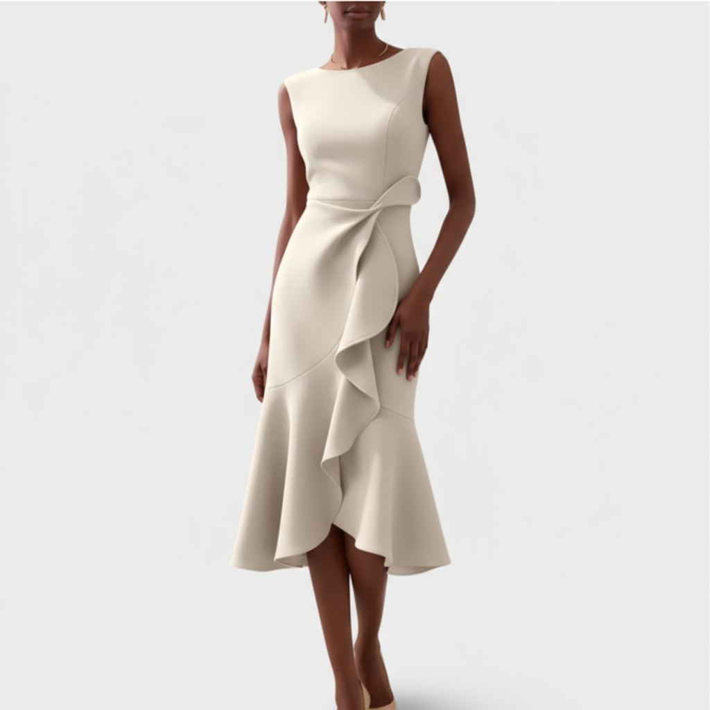 Elegant Flowy Midi Dress