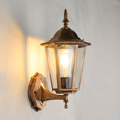 Vintage Exterior Lantern Wall Light