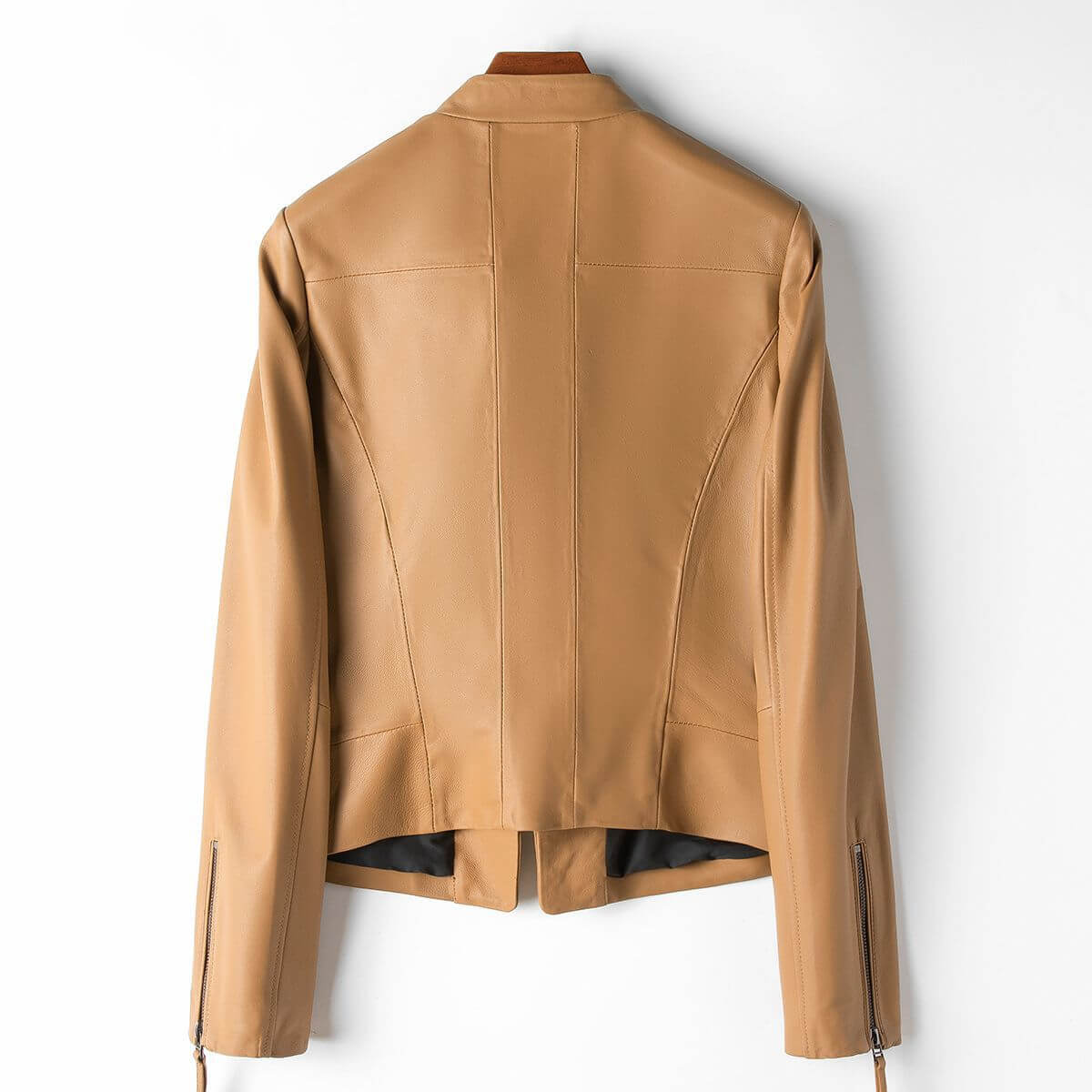 Women's Fashionable Faux Leather Coat