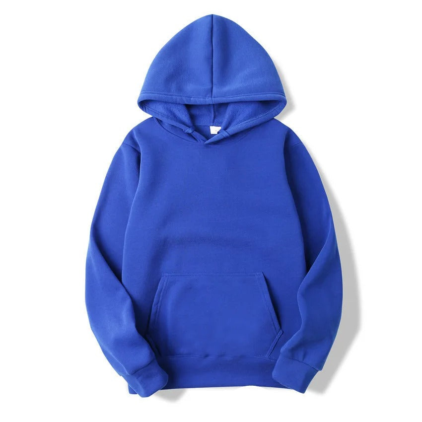 Women's Cozy Pullover Hoodie with Pockets and Long Sleeves