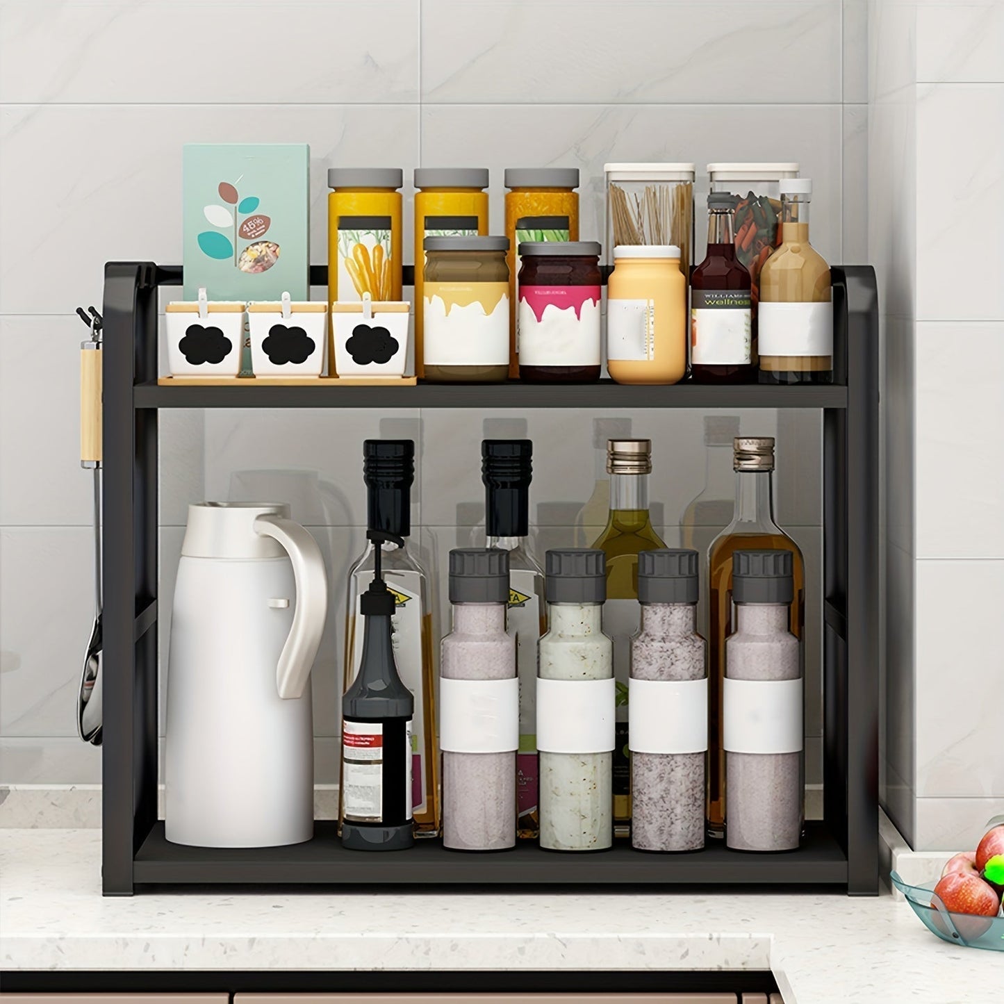 Space Saving Metal Kitchen Storage Shelf