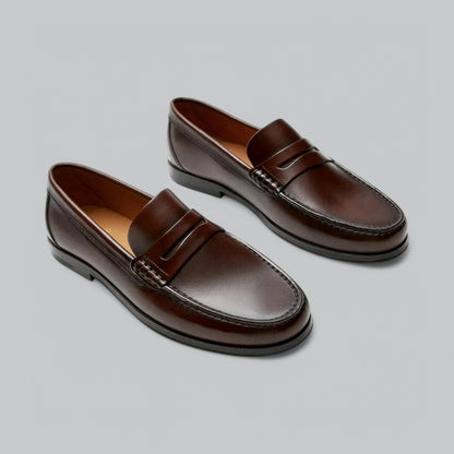 Leather Slip On Dress Shoes for Men