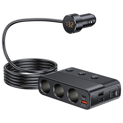 Multiport Car Charger with Fast Quick Charging - Luxivelle