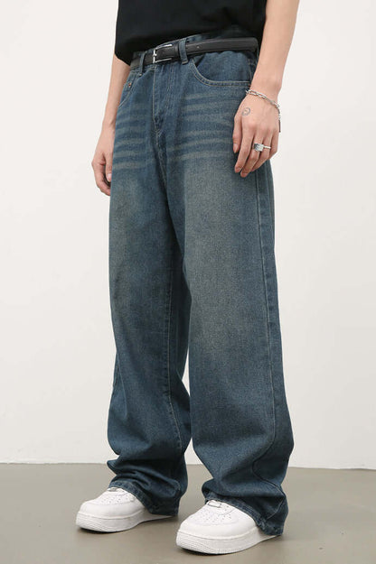 Comfortable Loose Fit Men's Jeans