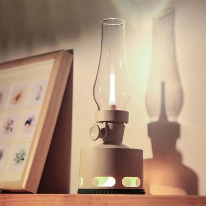 Retro LED Lantern - Rechargeable USB Powered
