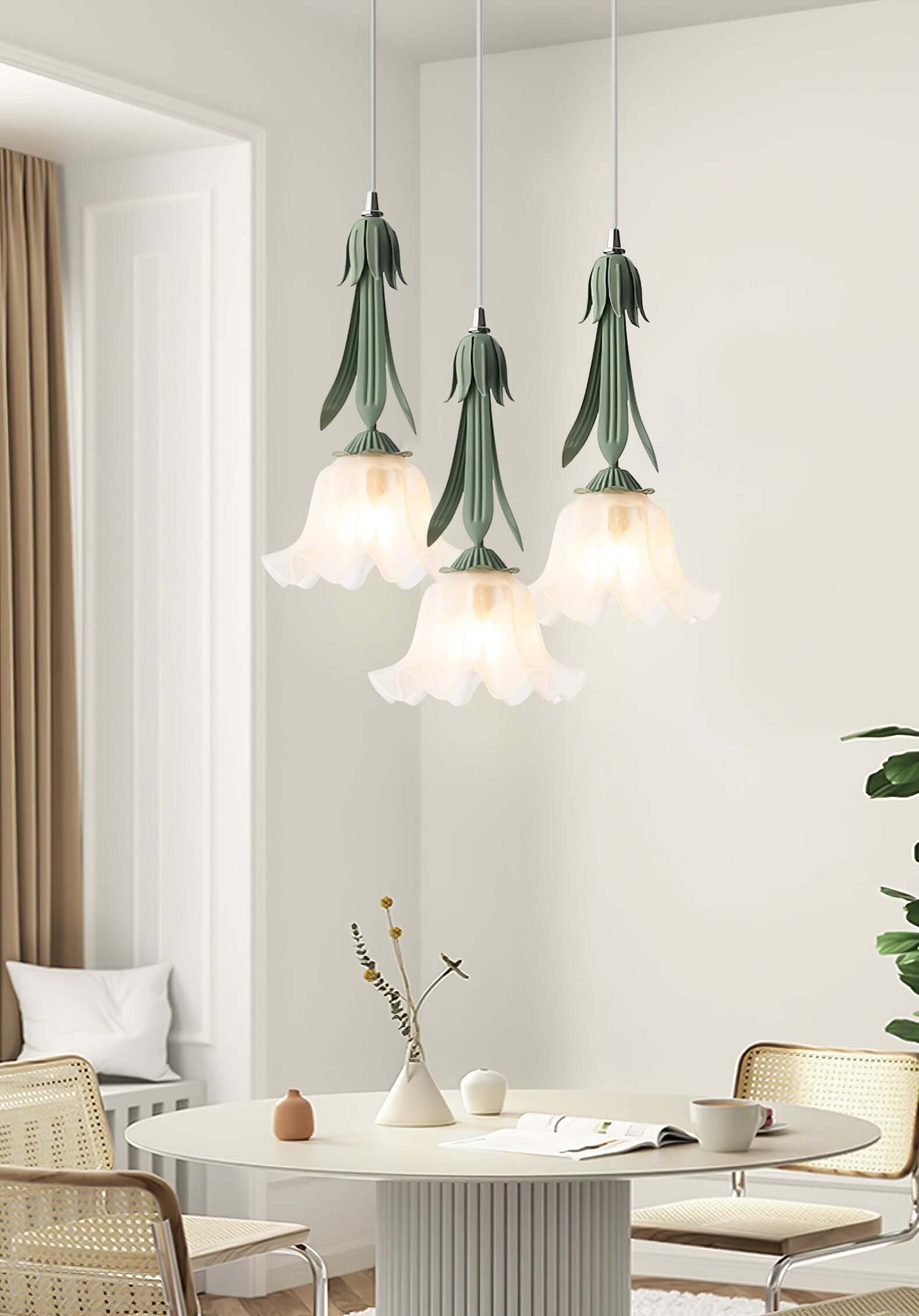 Beautiful Floral Hanging Lamp