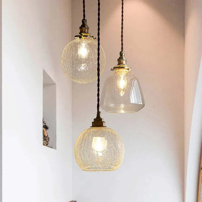 Luxurious Sparkling Glass Drop Lamp