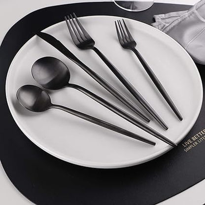 Modern 36-Piece Stainless Steel Cutlery Set