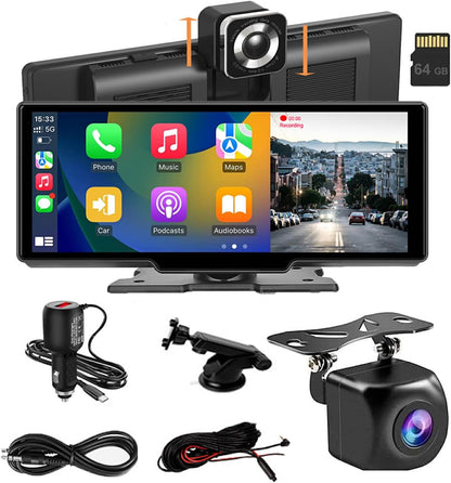 Advanced Car GPS Display with CarPlay and Auto