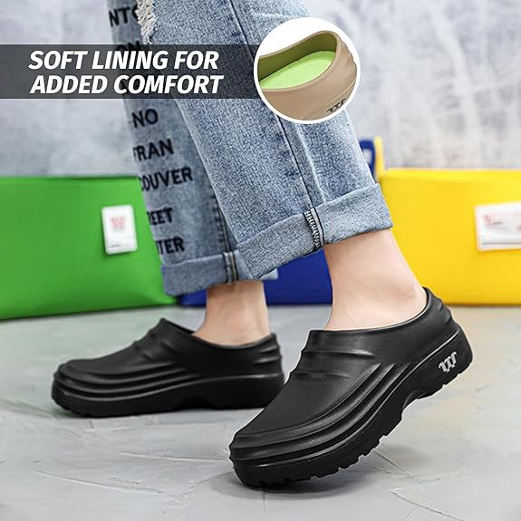 Comfortable Supportive Clog Shoes for Foot Pain Relief