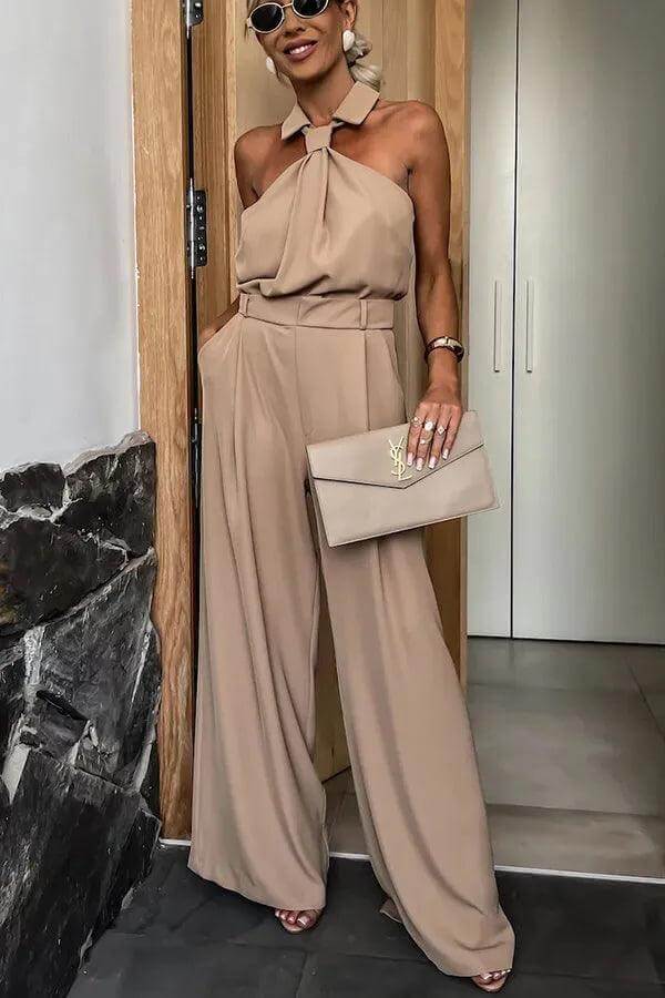 Women's Comfortable Two Piece Jumpsuit - Luxivelle