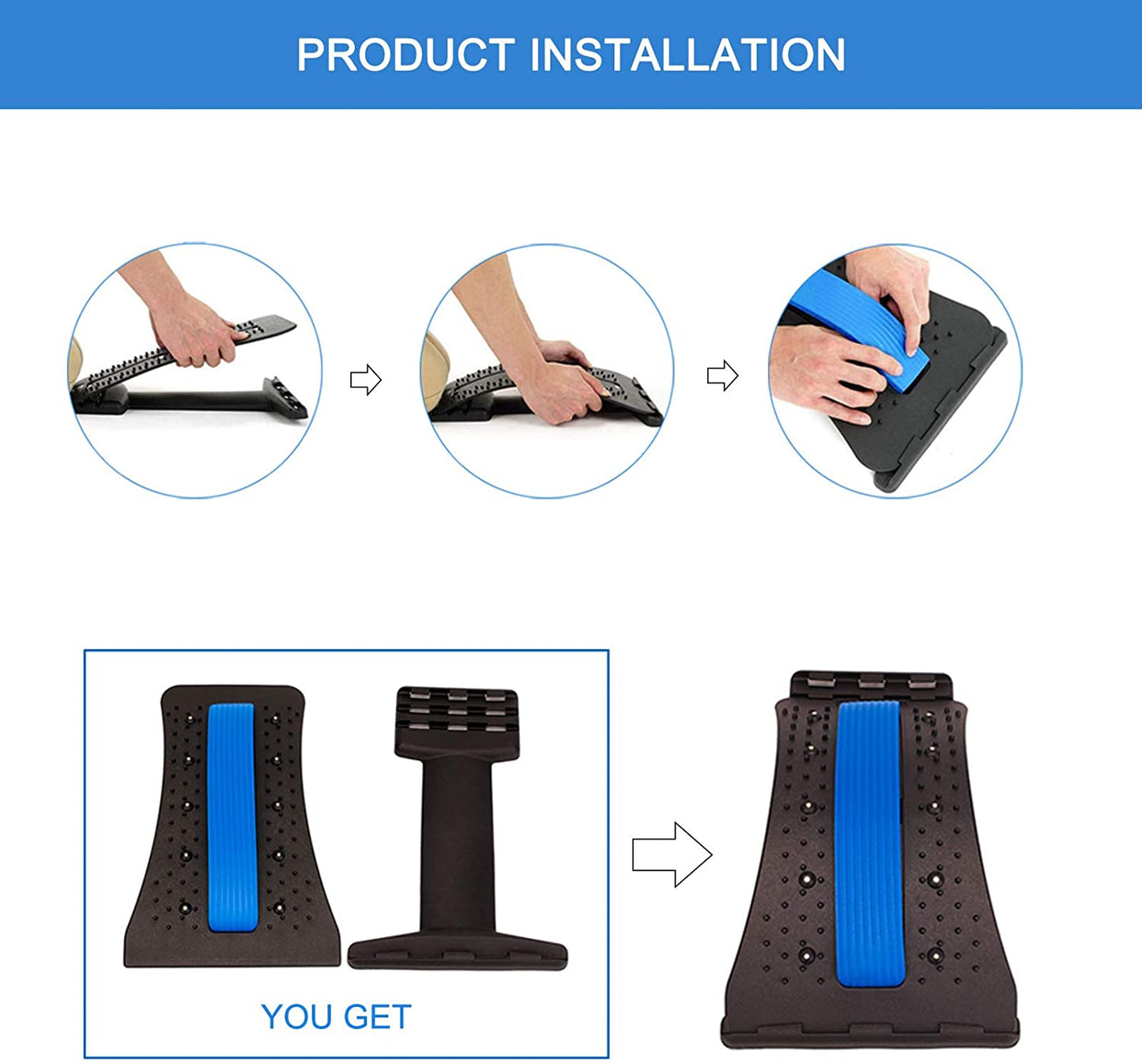 Posture Corrector Back Stretching Device