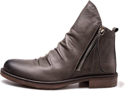 Comfortable Lace Up Ankle Boots for Men