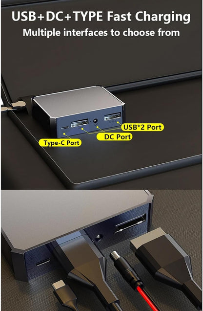 Compact 1000W Portable Solar Power Charger Kit