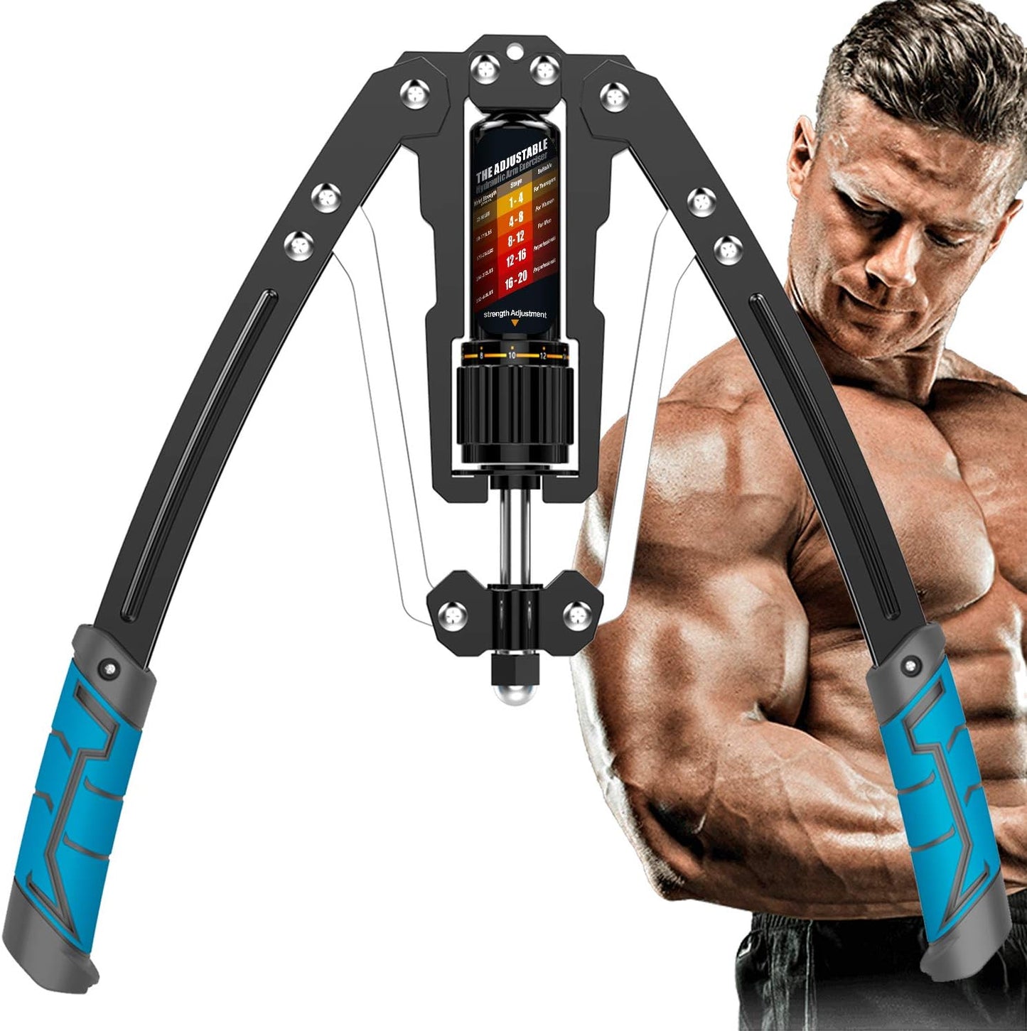Heavy Duty Adjustable Arm Strength Trainer 10-200kg
