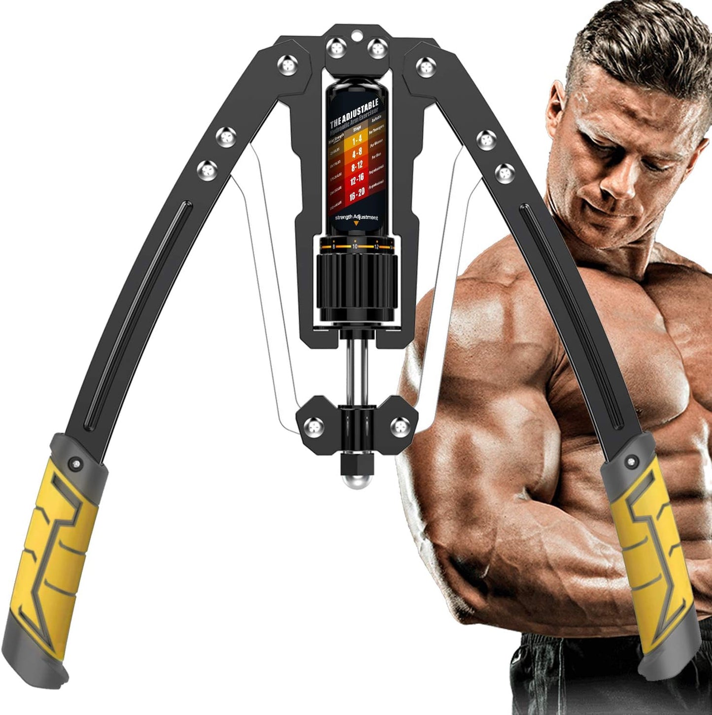 Heavy Duty Adjustable Arm Strength Trainer 10-200kg