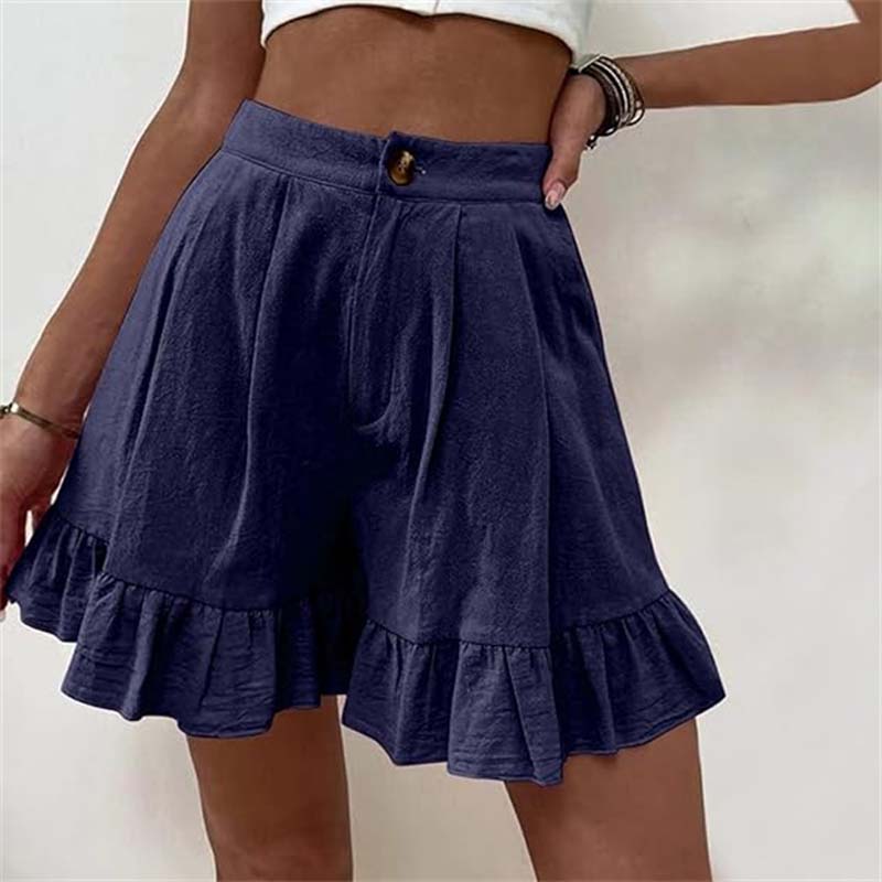 Lightweight Summer Ruffle Shorts