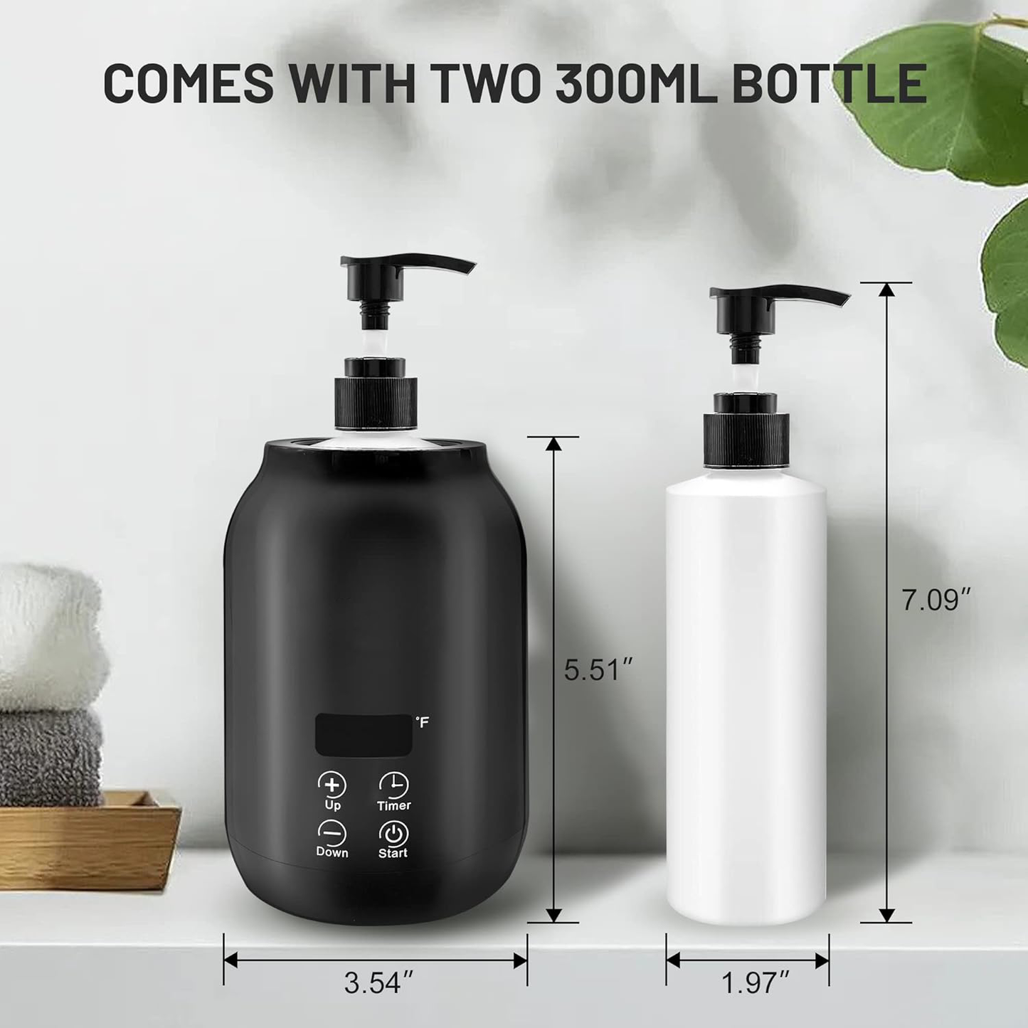 Compact Digital Oil Warmer for Massage Therapy