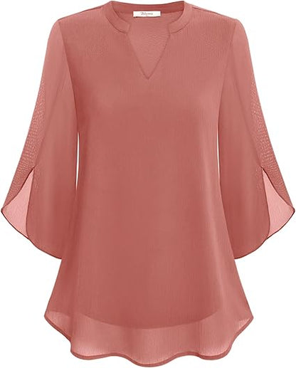 Airy Elegance White Blouse | Women's Puff Sleeve Top for Summer 6