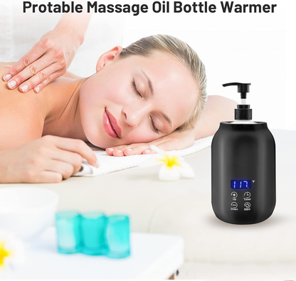 Compact Digital Oil Warmer for Massage Therapy