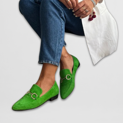 Classic Slip On Low Heel Shoes