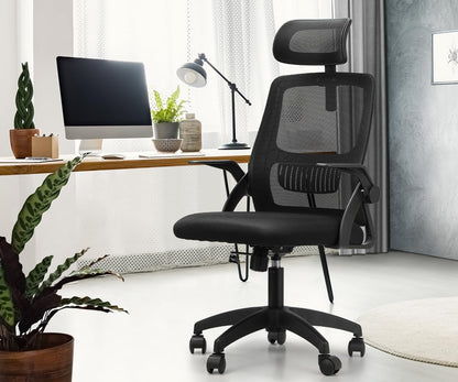 Ergonomic Mesh Desk Chair with Adjustable Tilt - Luxivelle