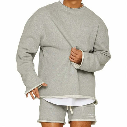 Comfortable Loose Fit Casual Sweatshirt - Luxivelle