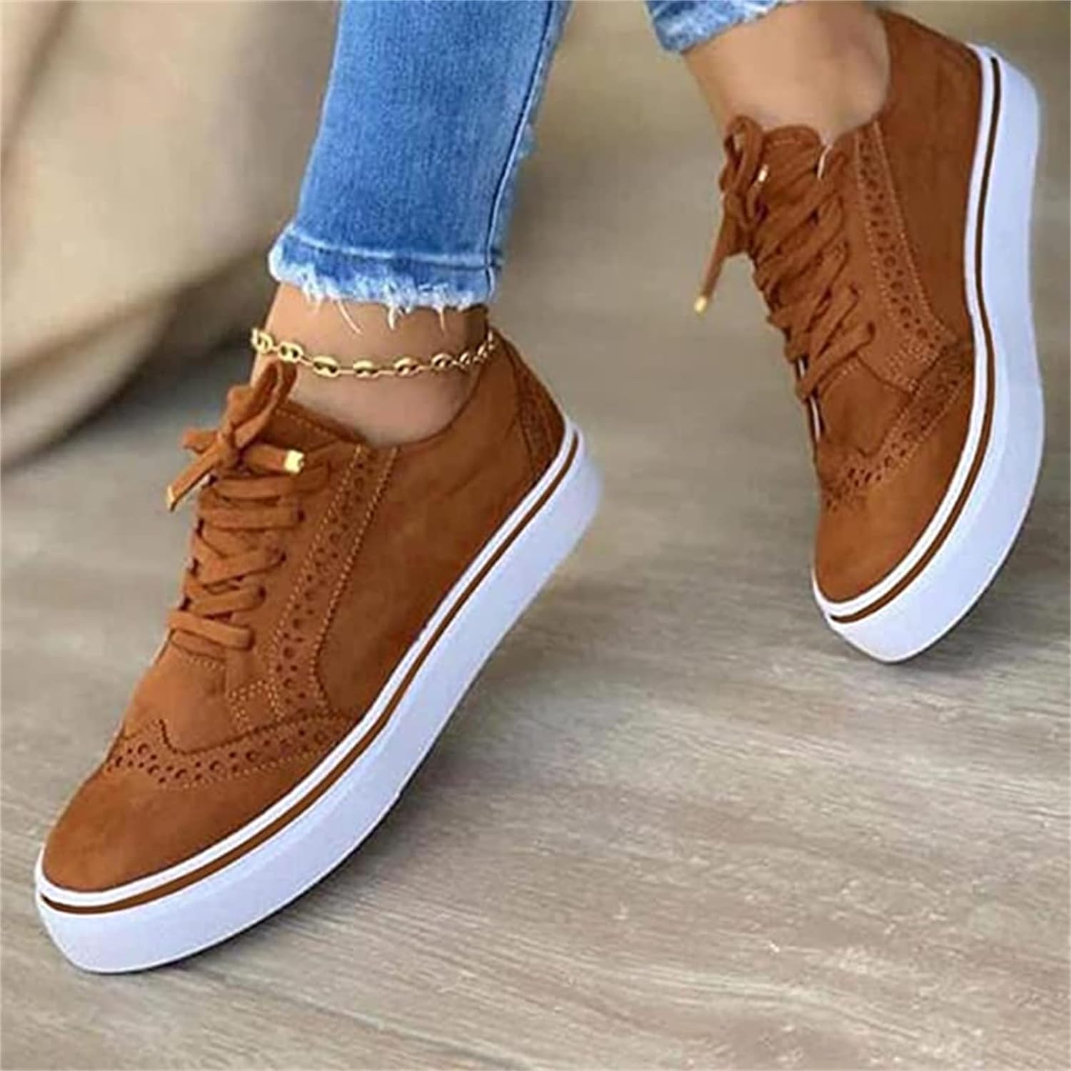 Rita Comfort Sneakers – Premium Leather, Orthopedic Design-2