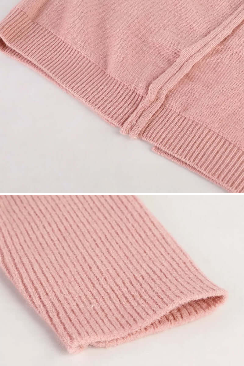 Ladies' Warm Cable Knit Jacket