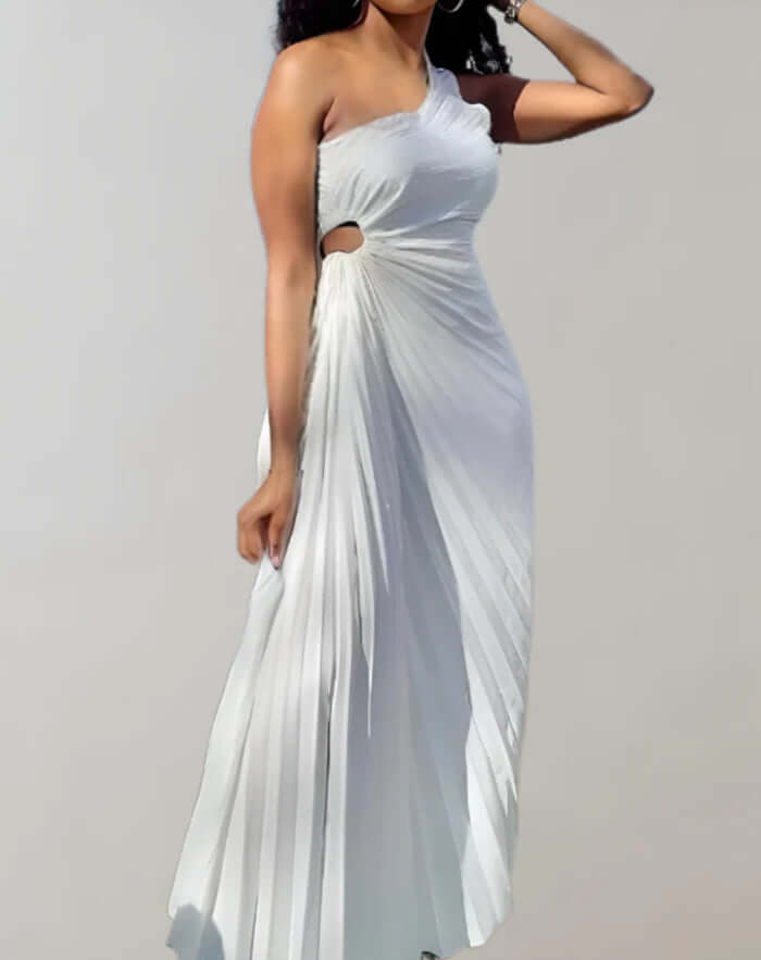 Chic Strapless Long Evening Dress