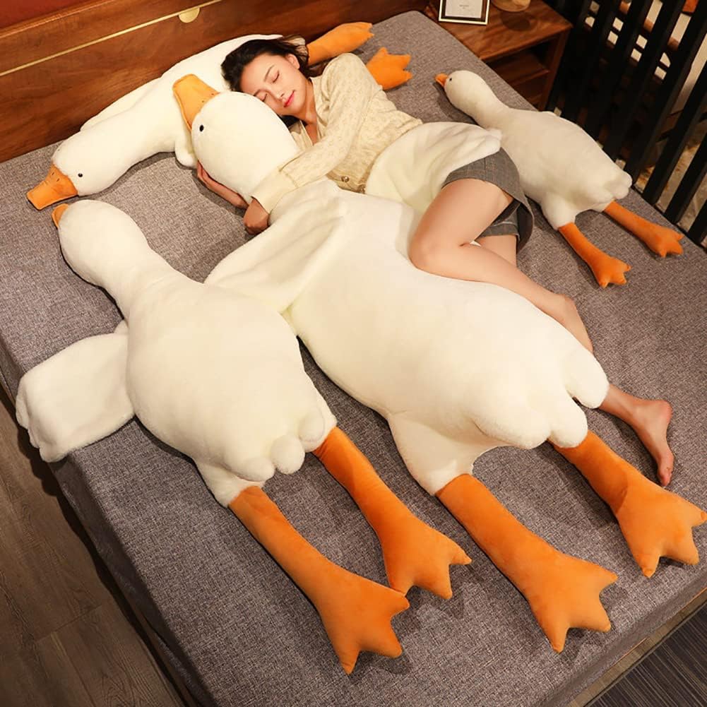 Big Soft Plush Goose Toy - Luxivelle