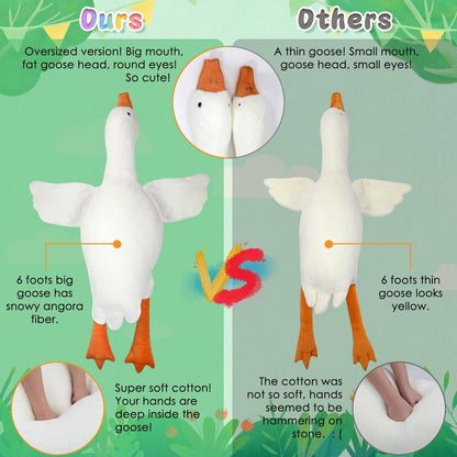Big Soft Plush Goose Toy