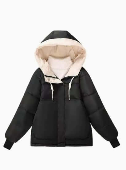 Warm Women's Hooded Fleece Coat
