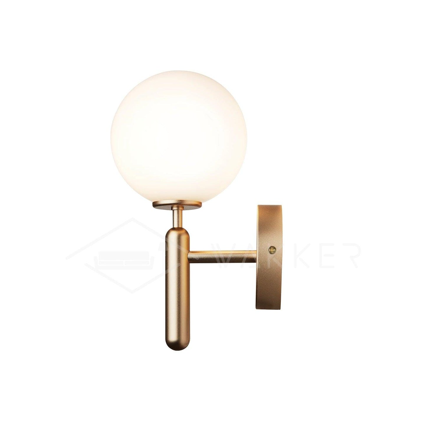 Stylish Glass Wall Light Fixture