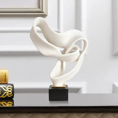 Stunning Resin Figurine - Elegant Home Decor Sculpture